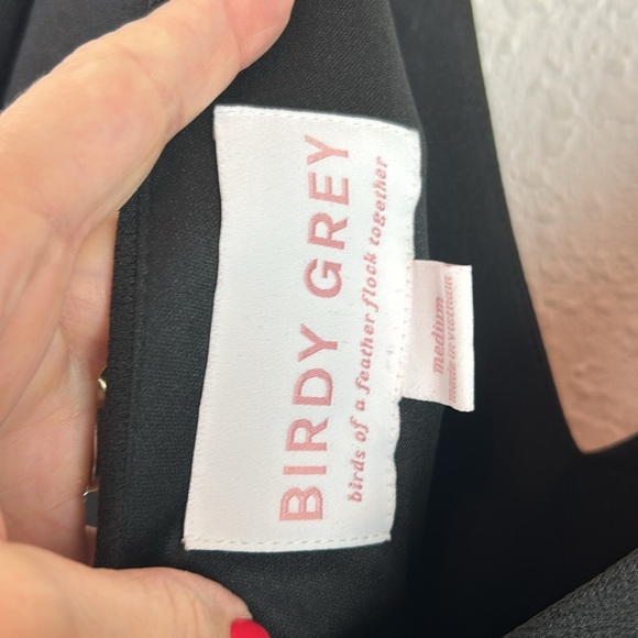 Perfect Birdy Grey Hannah Crepe Dress in Black M - Picture 4 of 9